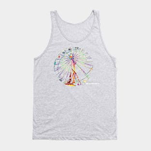 Mardi Gras Ferris Wheel (realSILSKY IG designs) Tank Top